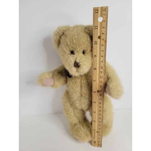 Vintage 1994 Brown 11" Stuffed Animal Teddy Bear Moveable Legs Arms Head - Picture 7 of 7